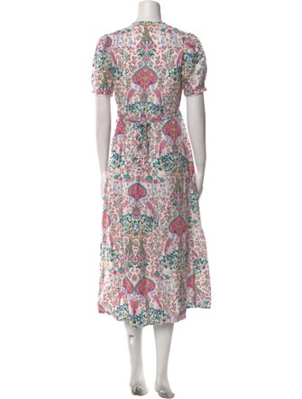 Sandro Linen Long Dress