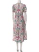 Sandro Linen Long Dress