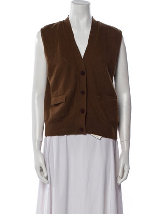 Sandro Wool V-Neck Sweater