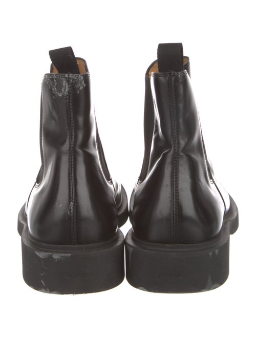 Sandro Leather Chelsea Boots