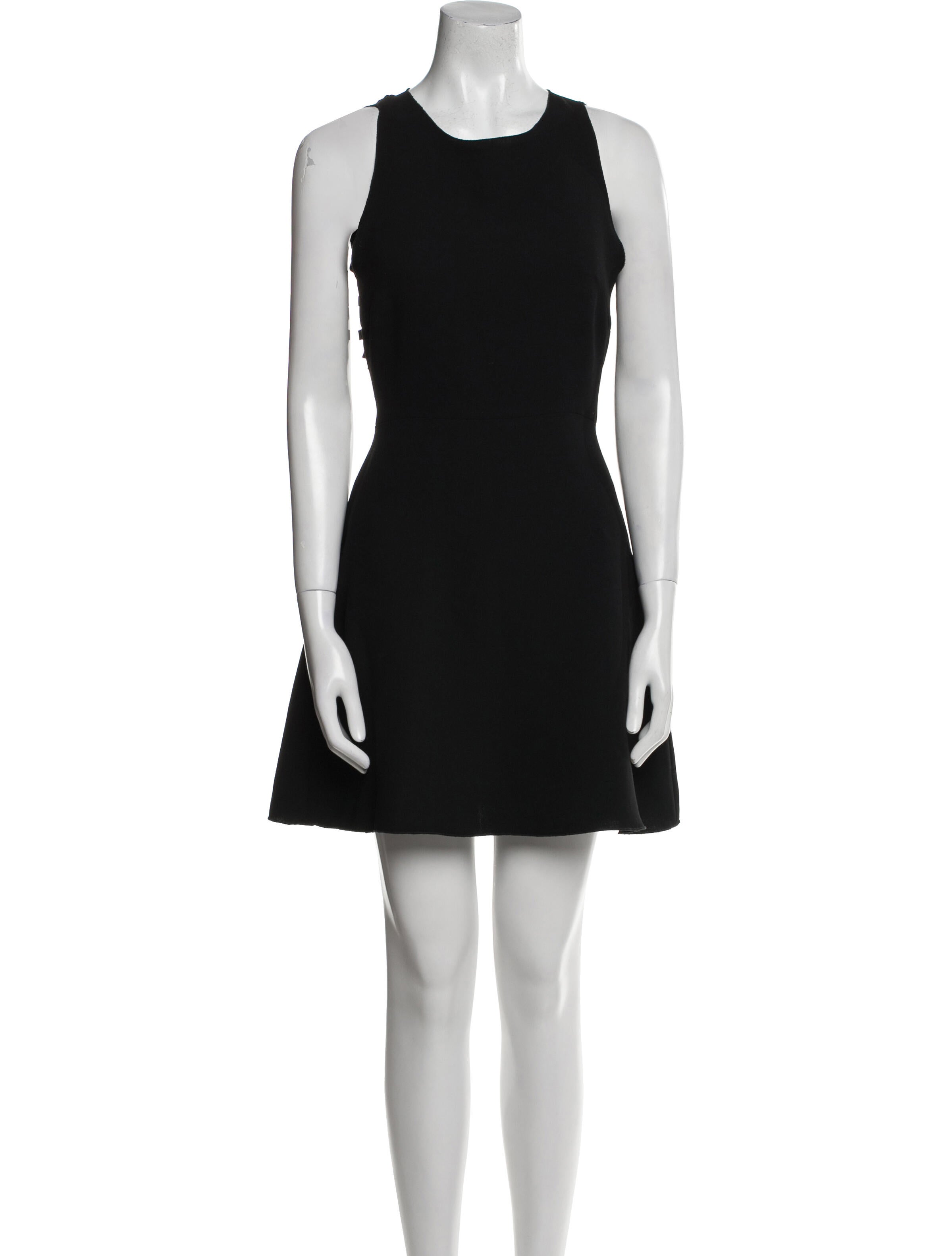 Sandro Crew Neck Mini Dress