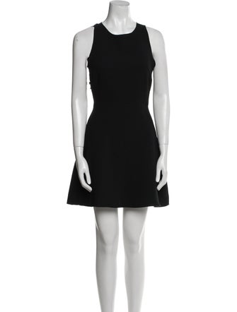 Sandro Crew Neck Mini Dress