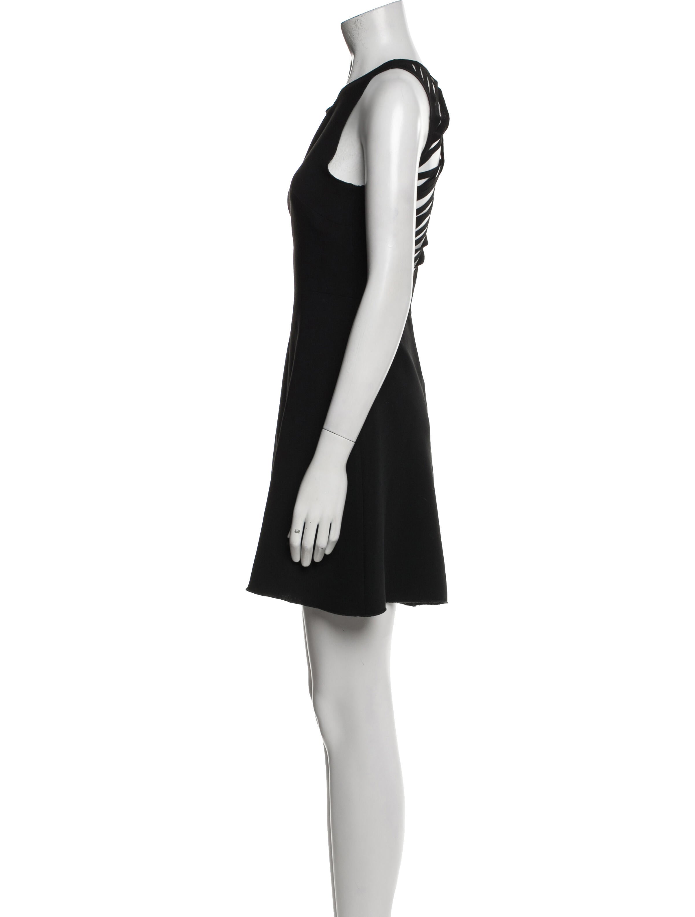 Sandro Crew Neck Mini Dress