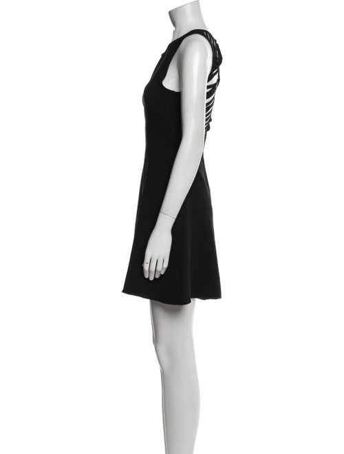 Sandro Crew Neck Mini Dress