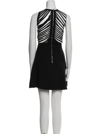 Sandro Crew Neck Mini Dress