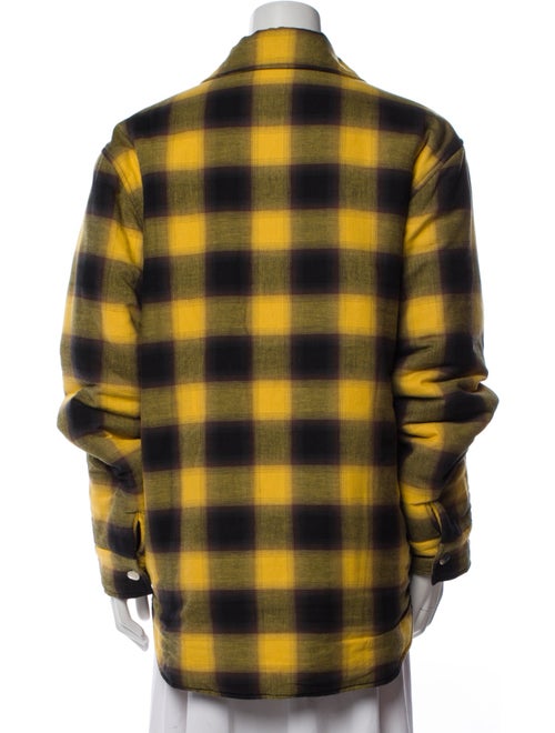 Sandro Plaid Print Coat