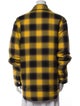Sandro Plaid Print Coat