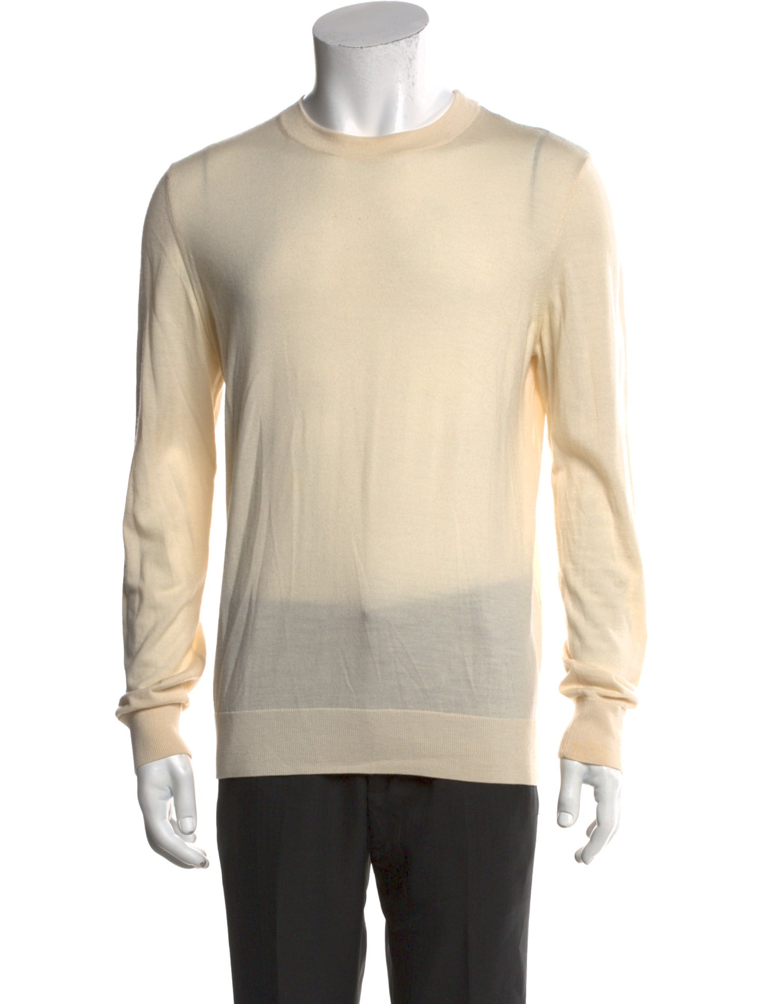 Sandro Crew Neck Long Sleeve Sweatshirt