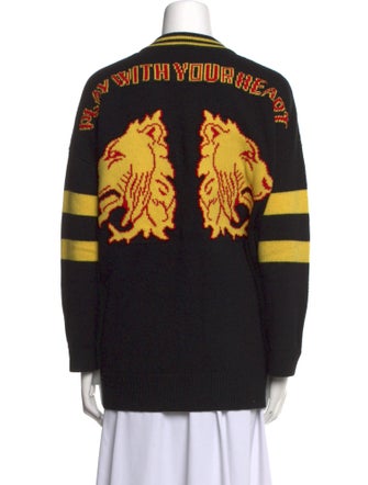 Sandro Wool Striped Sweater