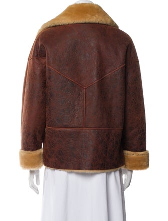 Sandro Colorblock Pattern Biker Jacket