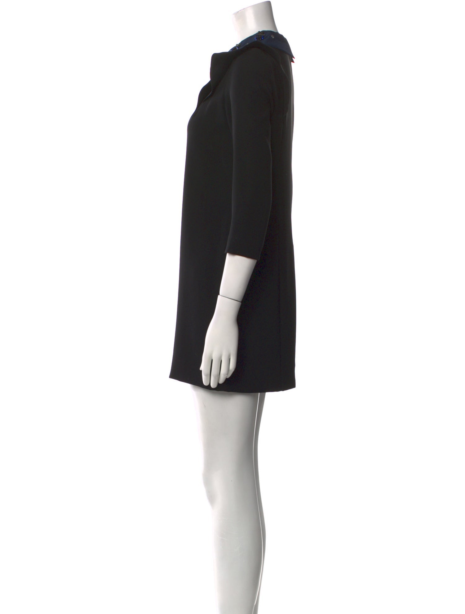 Sandro Crew Neck Mini Dress