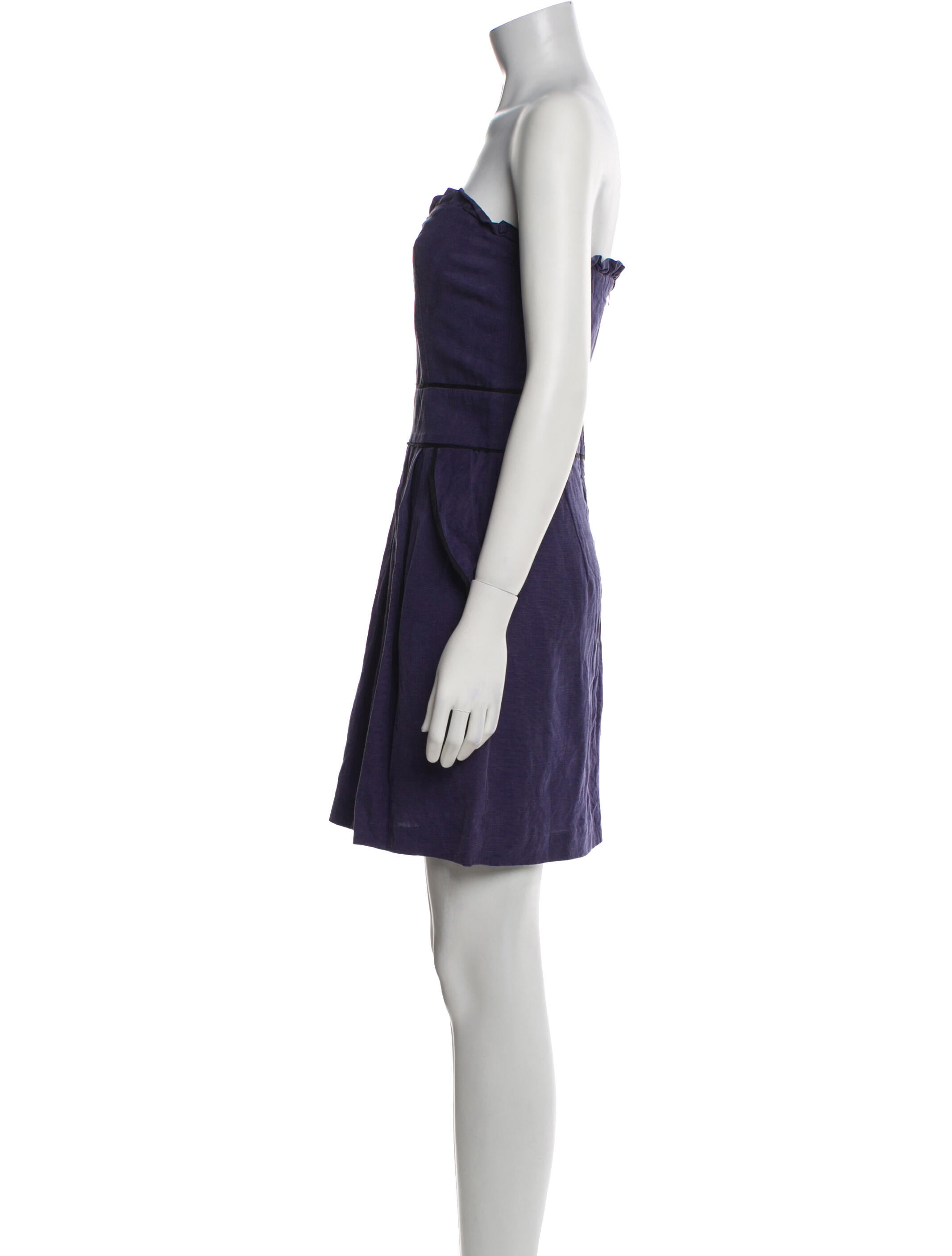 Sandro Strapless Mini Dress