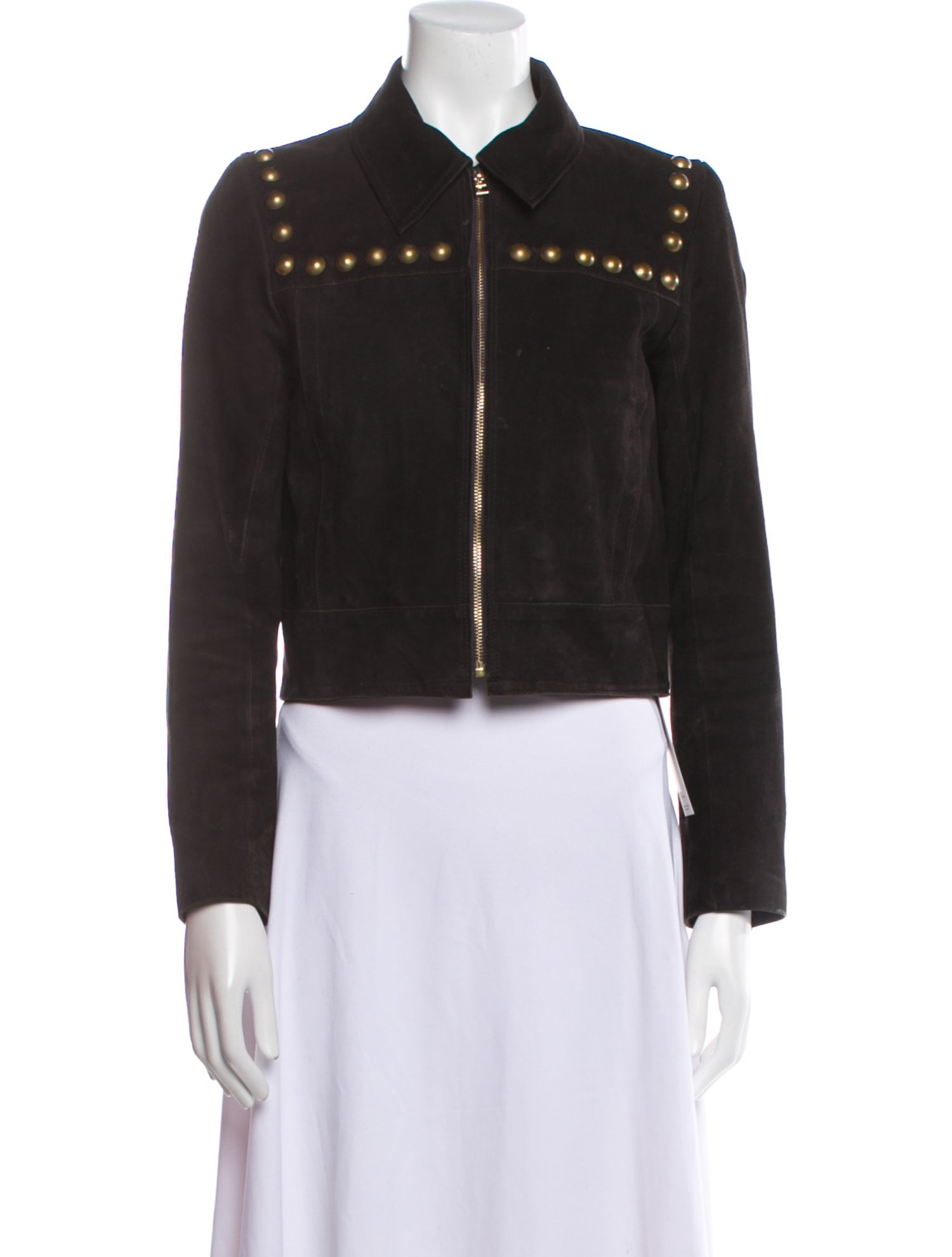 Sandro Leather Biker Jacket