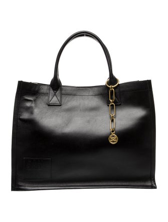 Sandro Leather Top Handle Bag