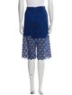 Sandro Lace Pattern Knee-Length Skirt