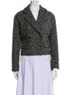 Sandro Tweed Pattern Evening Jacket