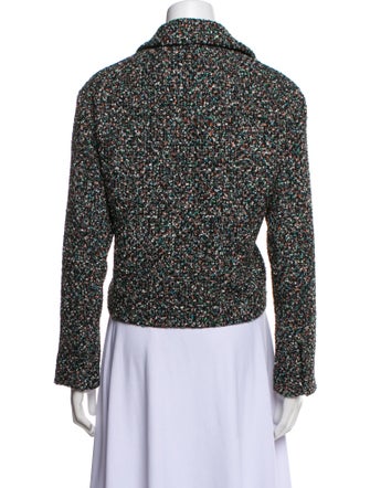 Sandro Tweed Pattern Evening Jacket