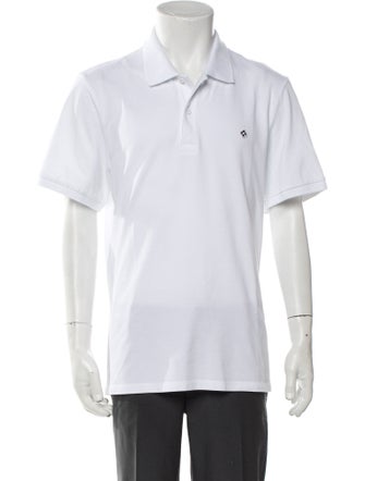 Sandro Collar Short Sleeve Polo Shirt