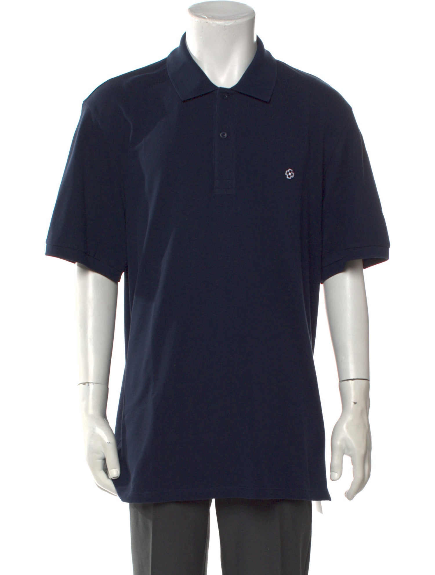 Sandro Collar Short Sleeve Polo Shirt