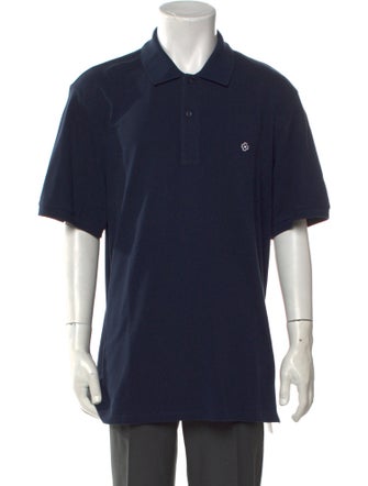 Sandro Collar Short Sleeve Polo Shirt