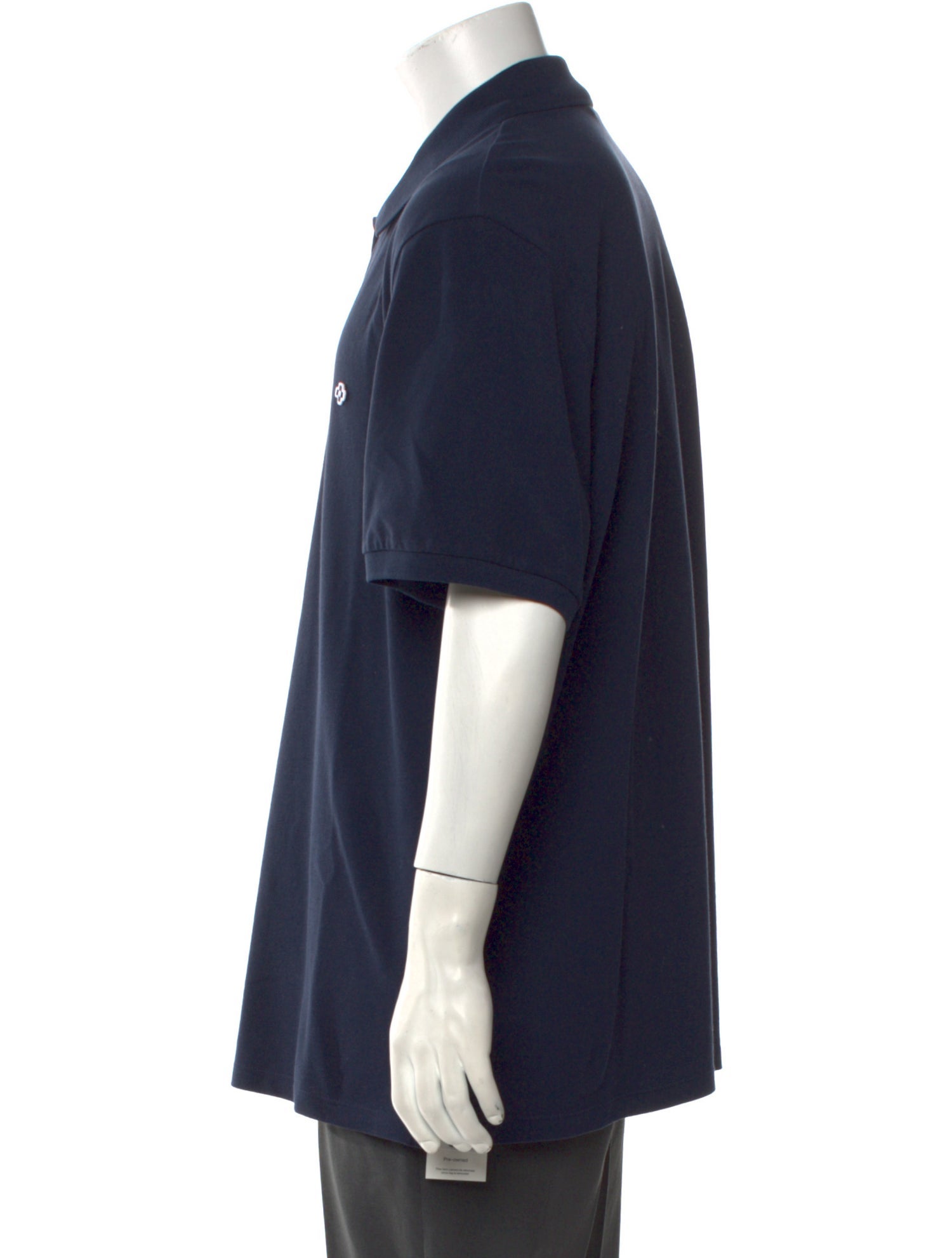 Sandro Collar Short Sleeve Polo Shirt