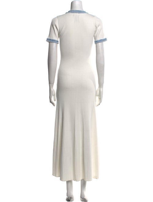 Sandro Striped Long Dress