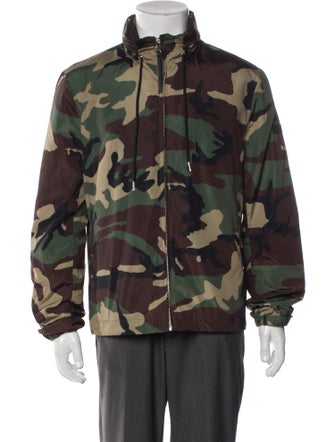 Sandro Printed Utility Jacket