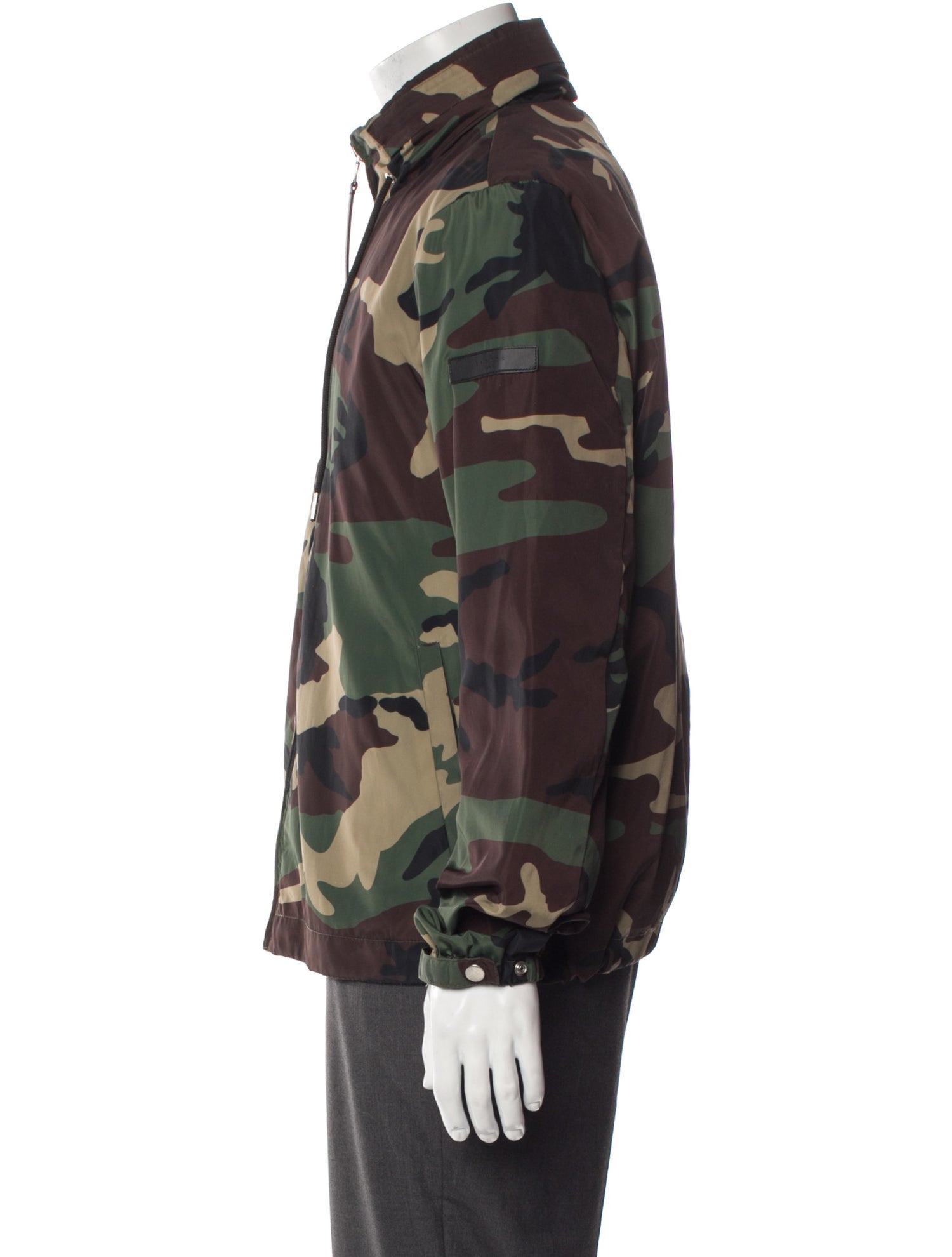 Sandro Printed Utility Jacket