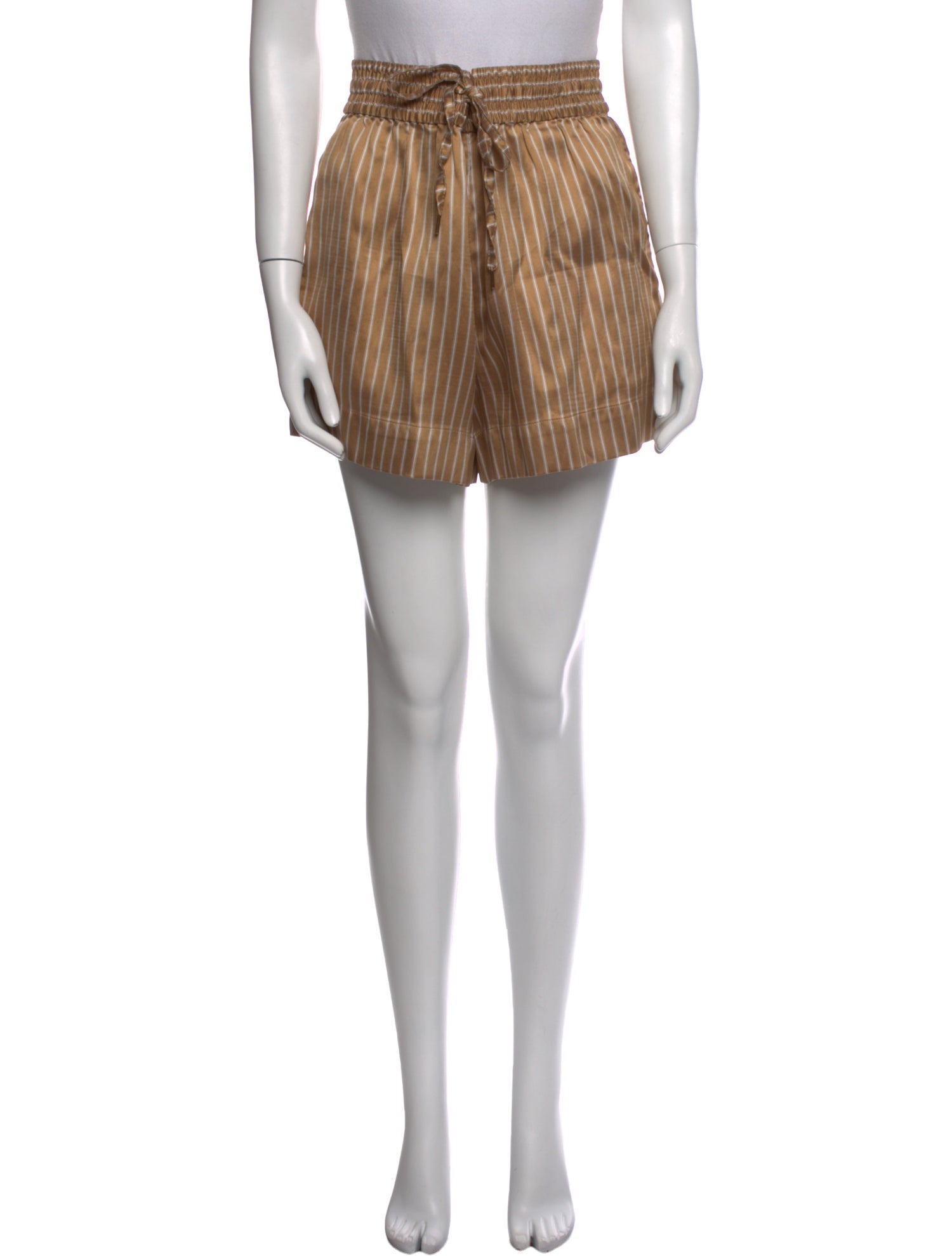 Sandro Striped Mini Shorts