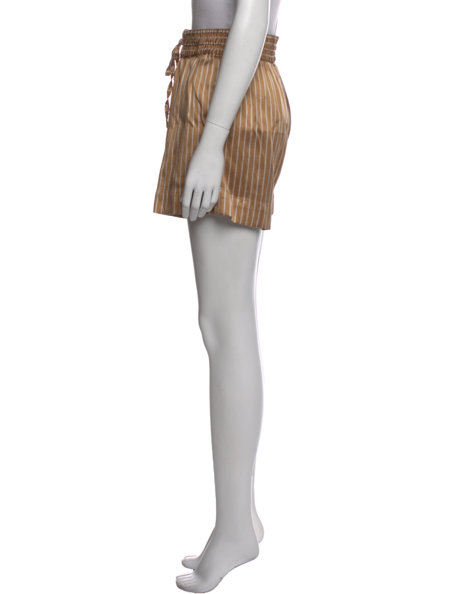 Sandro Striped Mini Shorts