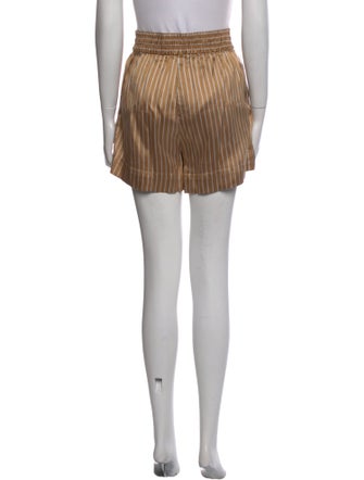 Sandro Striped Mini Shorts