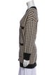 Sandro Houndstooth Print Blazer