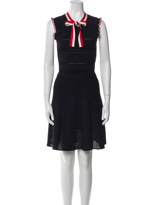 Sandro V-Neck Knee-Length Dress