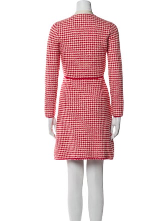 Sandro Printed Mini Dress