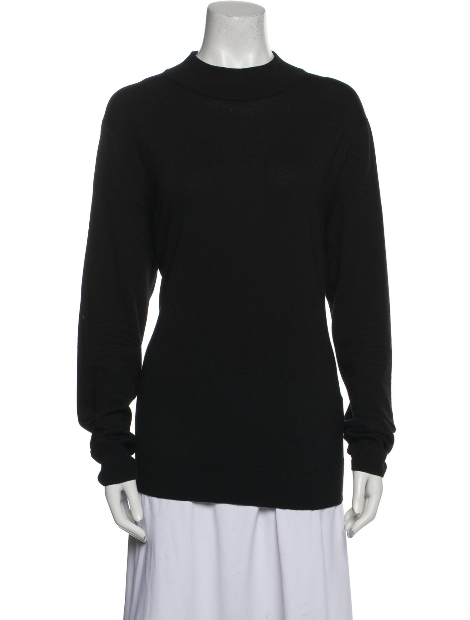 Sandro Wool Mock Neck Sweater