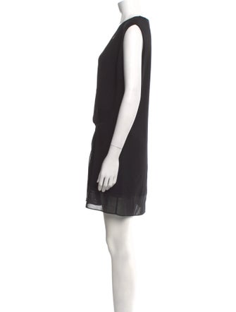 Sandro V-Neck Mini Dress