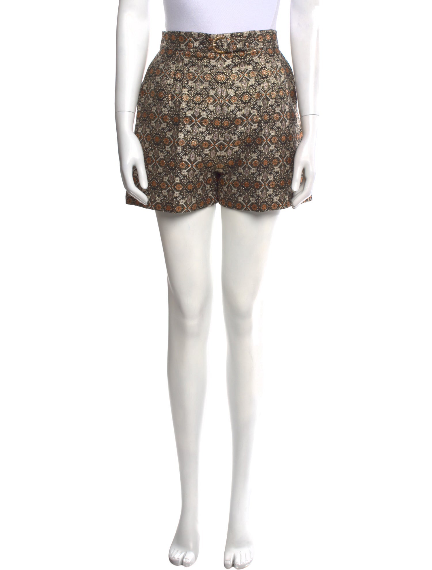 Sandro Printed Mini Skirt