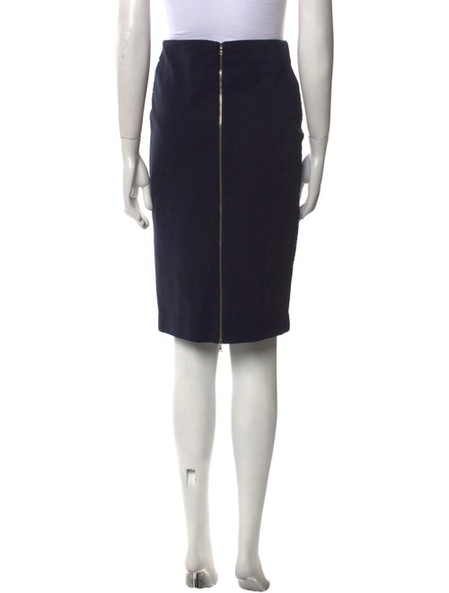 Sandro Plaid Print Knee-Length Skirt