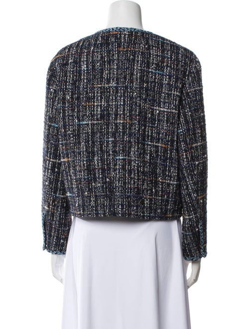 Sandro Tweed Pattern Evening Jacket
