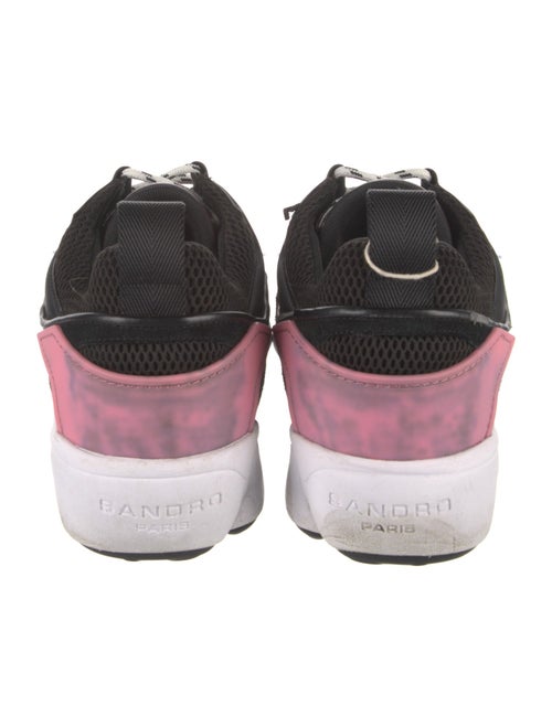 Sandro Mesh Printed Sneakers