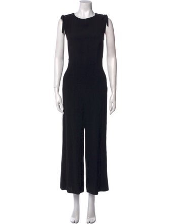 Sandro Crew Neck Jumpsuit