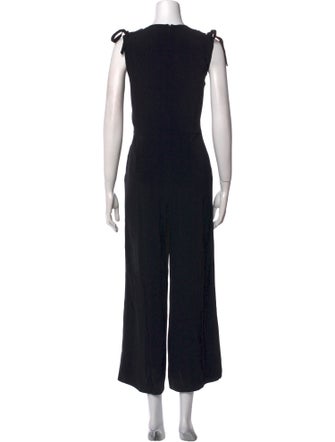 Sandro Crew Neck Jumpsuit