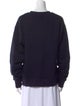Sandro Crew Neck Long Sleeve Sweatshirt
