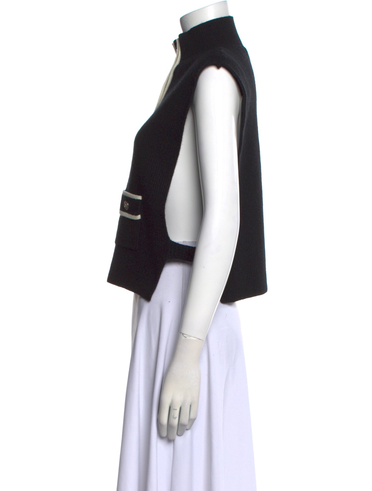 Sandro Wool Mock Neck Sweater