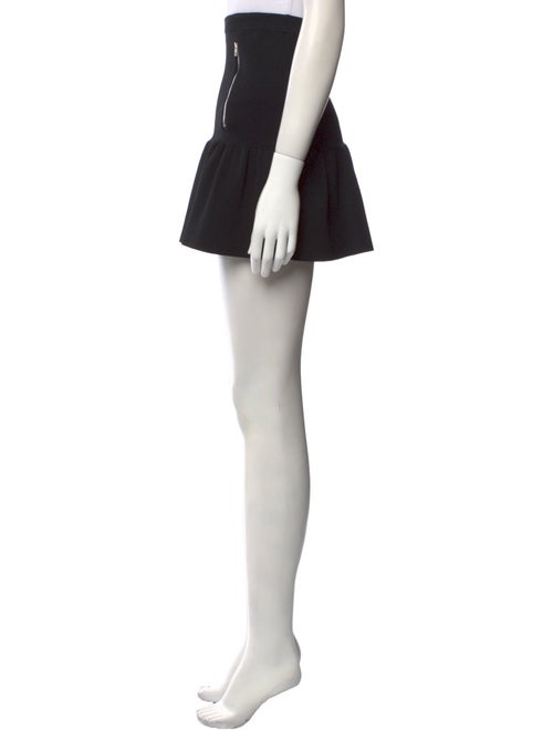 Sandro Ruffle Embellishment Mini Skirt