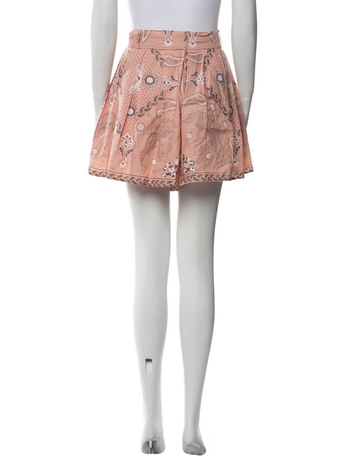 Sandro Linen Knee-Length Shorts