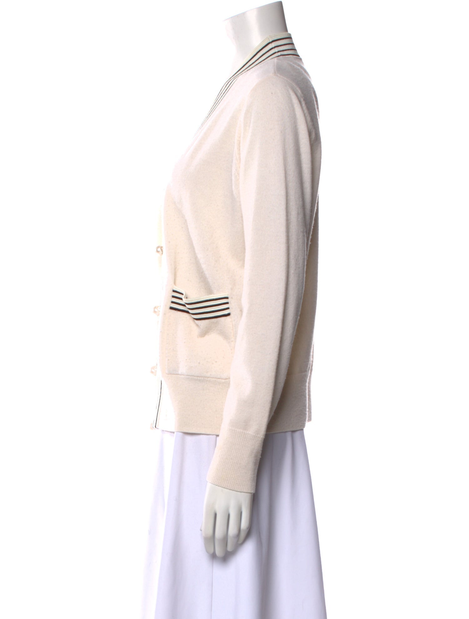 Sandro Wool Striped Sweater