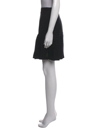 Sandro Pleated Accents Knee-Length Skirt