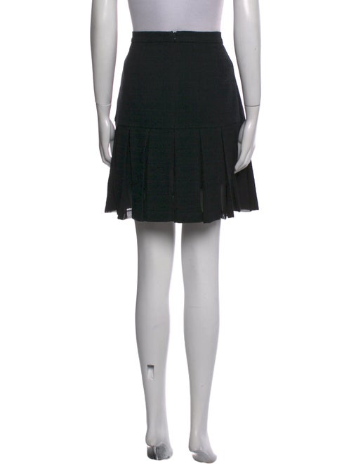 Sandro Pleated Accents Knee-Length Skirt