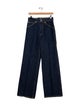 Sandro High-Rise Wide Leg Jeans